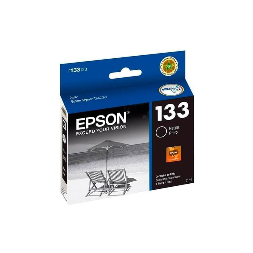 Cartucho Epson T133120 Negro Original